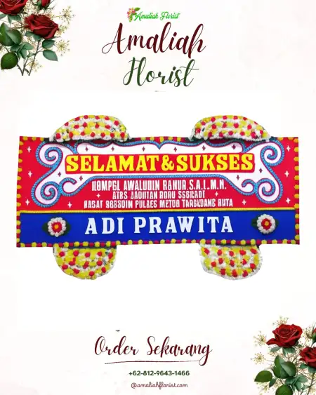 Papan Bunga Ucapan Selamat Sukajawa Baru